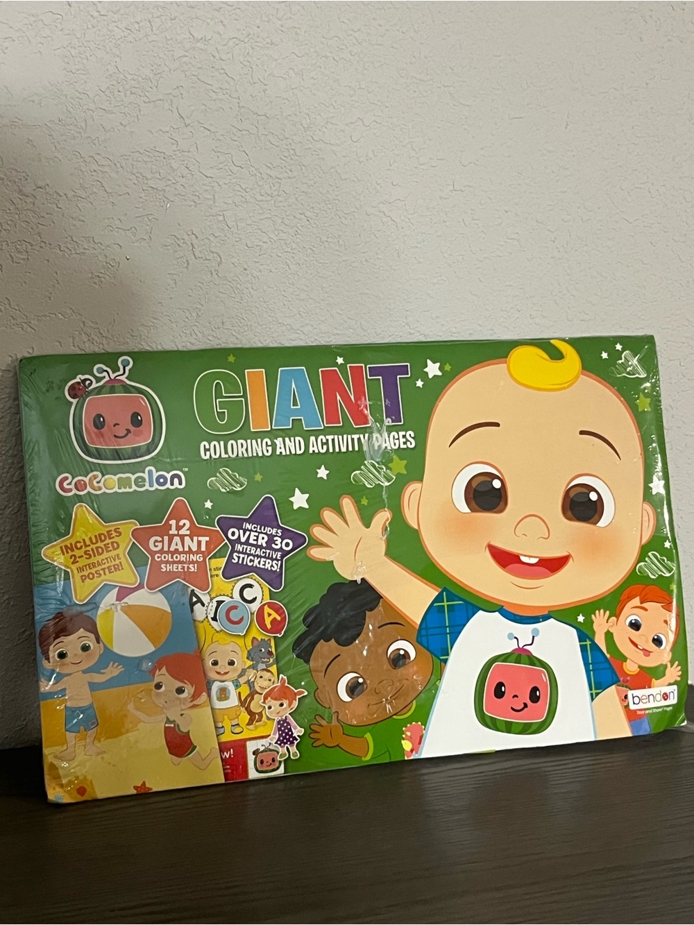CoComelon Giant Coloring & Activity Pack - Green